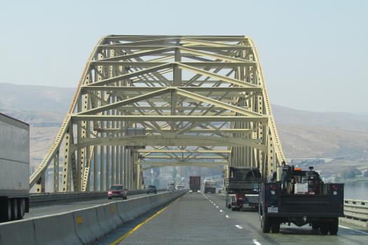 Vantage Bridge (I-90) over the Columbia River in central Washington.