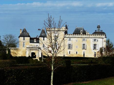 Le château de Vayres, Gironde, France