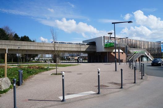 Station Quatre Cantons - Grand Stade de la ligne 1 du métro de Lille Métropole