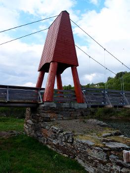 Vollan bridge, Kvikne, Tynset, Norway