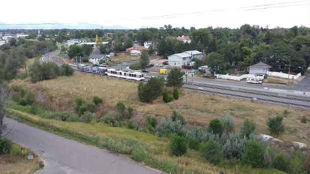 W Line, Dry Gulch, Lakewood-Denver line from Sheridan Station garage