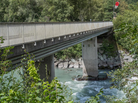 Waffenplatz-Brücke über den Rhein, Felsberg GR – Chur GR