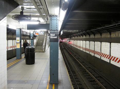 Wall Street Subway Station (Broadway – Seventh Avenue Line)