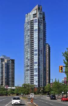 West One residential tower in Vancouver