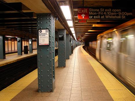 Whitehall Street – South Ferry Subway Station (Broadway Line)