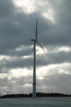 Windkraftanlage des Windpark Neudorf