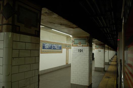 191st Street Subway Station (Broadway – Seventh Avenue Line)