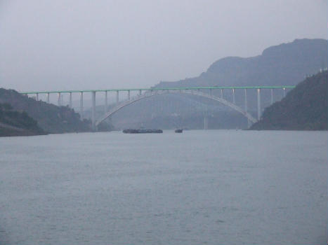 Jangtsebrücke Wanzhou