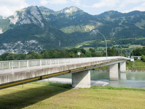 Zollstrasse-Brücke über den Rhein, Büchel SG – Bangs AT