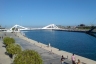 Pont tournant du port de Valencia