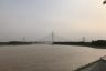 Autobahnbrücke über den Gelben Fluss in Binzhou