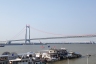 Dongting-See-Brücke der Hangrui-Schnellstraße