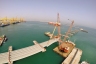 Pont d'accès du terminal conteneur 4 du port de Jebel Ali