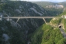 Pont sur les gorges de la Rjecina