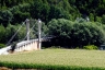 Hängebrücke Figols