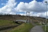 Trelewis Suspension Bridge