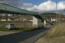 Geh- und Radwegbrücke Troja