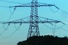 Pylône de bifurcation des lignes 380 kV d'Etzenricht-Hradec et Etzenricht-Prestice