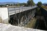 Pont-route sur le canal de Corinthe (I)
