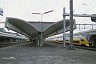 Toît des plates-formes de la gare centrale de Rotterdam
