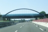 Geh- und Radwegbrücke über die A27