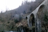 Eisenbahnbrücke Valle d'Ingustria