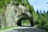 Felsdurchbruch Tunnel