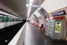 Metrobahnhof Porte de Bagnolet