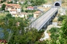 Eisenbahnbrücke Caramagna