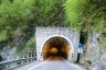 Tunnel du second virage en lacet de la Strada dei Cento Giorni