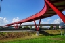 Geh- und Radwegbrücke Raos