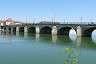 Gray Saone River Bridge