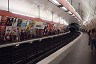 Metrobahnhof Saint-Michel