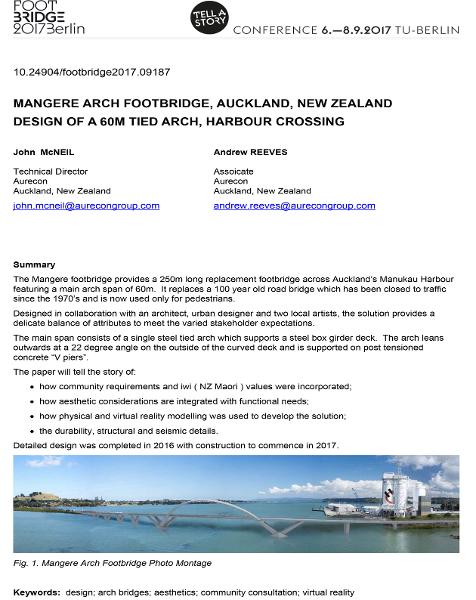  Mangere Arch Footbridge, Auckland, New Zealand