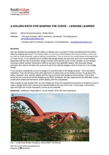 A Golden Ratio for Shaping the Curve – Lessons Learned