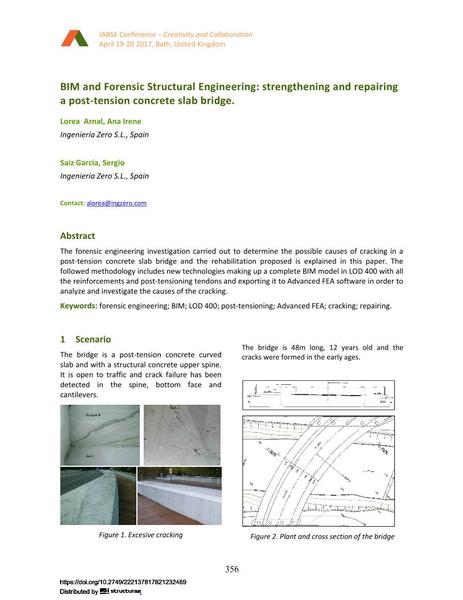  BIM and Forensic Structural Engineering: strengthening and repairing a post-tension concrete slab bridge.