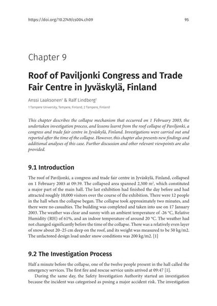  Roof of Paviljonki Congress and Trade Fair Centre in Jyväskylä, Finland