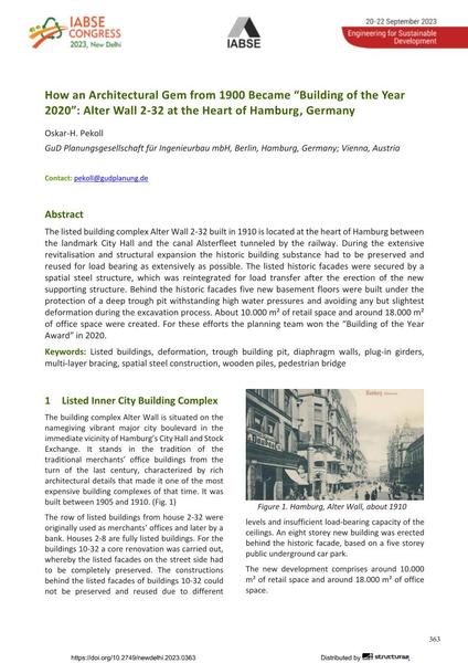  How an Architectural Gem from 1900 Became “Building of the Year 2020”: Alter Wall 2-32 at the Heart of Hamburg, Germany