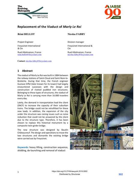  Replacement of the Viaduct of Marly Le Roi