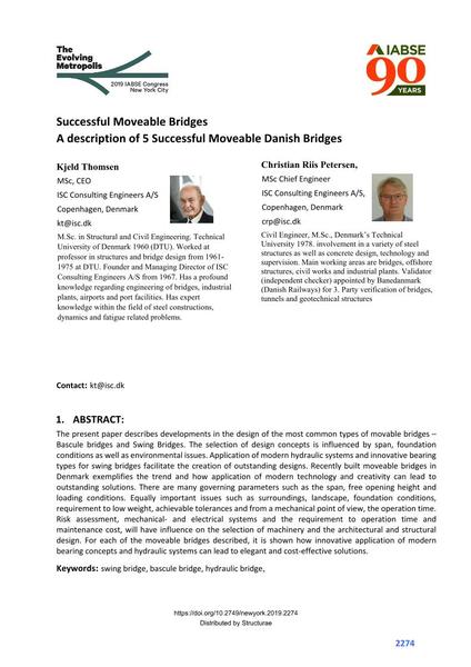  Successful Moveable Bridges