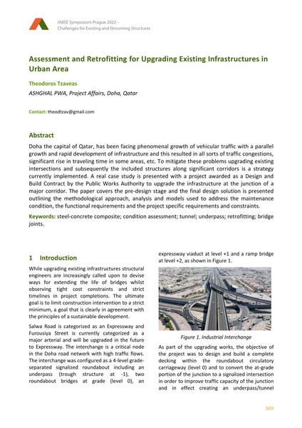  Assessment and Retrofitting for Upgrading Existing Infrastructures in Urban Area
