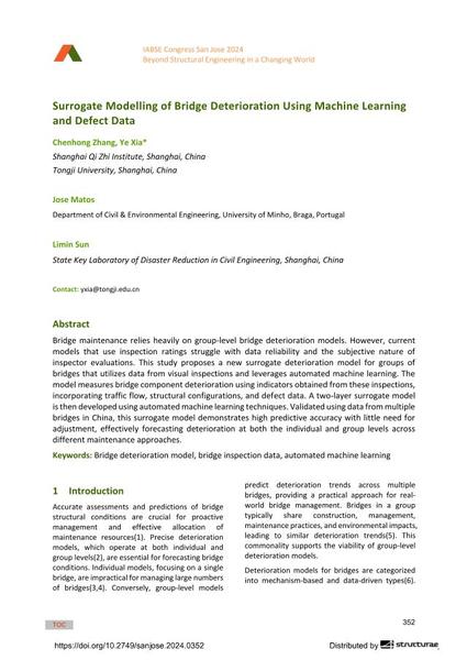  Surrogate Modelling of Bridge Deterioration Using Machine Learning and Defect Data