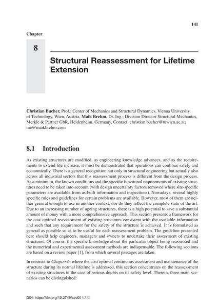  Structural Reassessment for Lifetime Extension