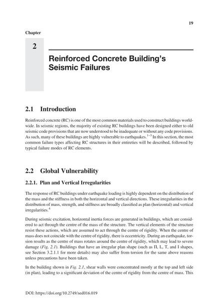  Reinforced Concrete Building's Seismic Failures