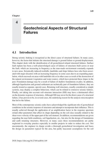  Geotechnical Aspects of Structural Failures
