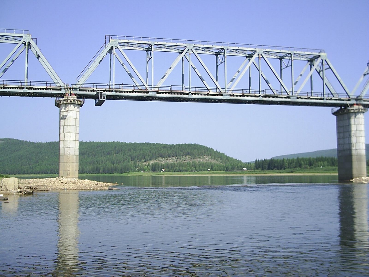 Aldan River Rail Bridge 