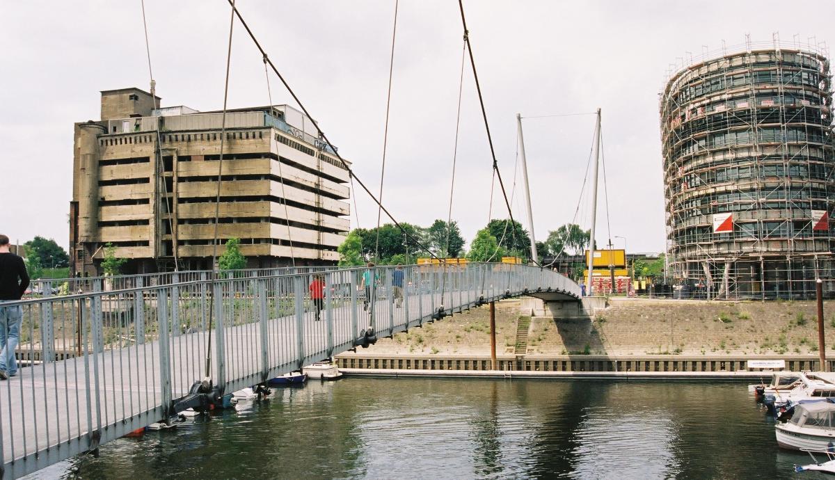 Innenhafen-Brücke, Duisburg 