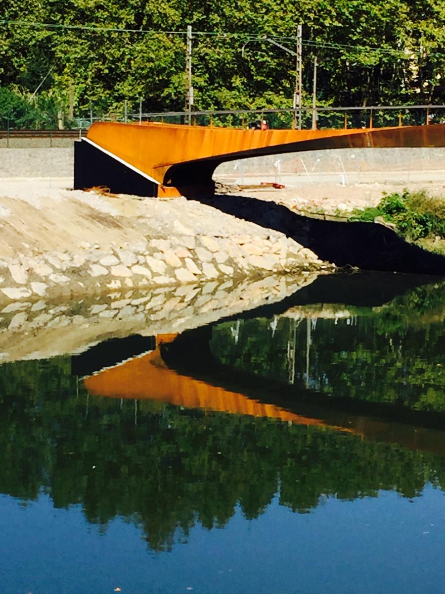 Geh- und Radwegbrücke Martutene 