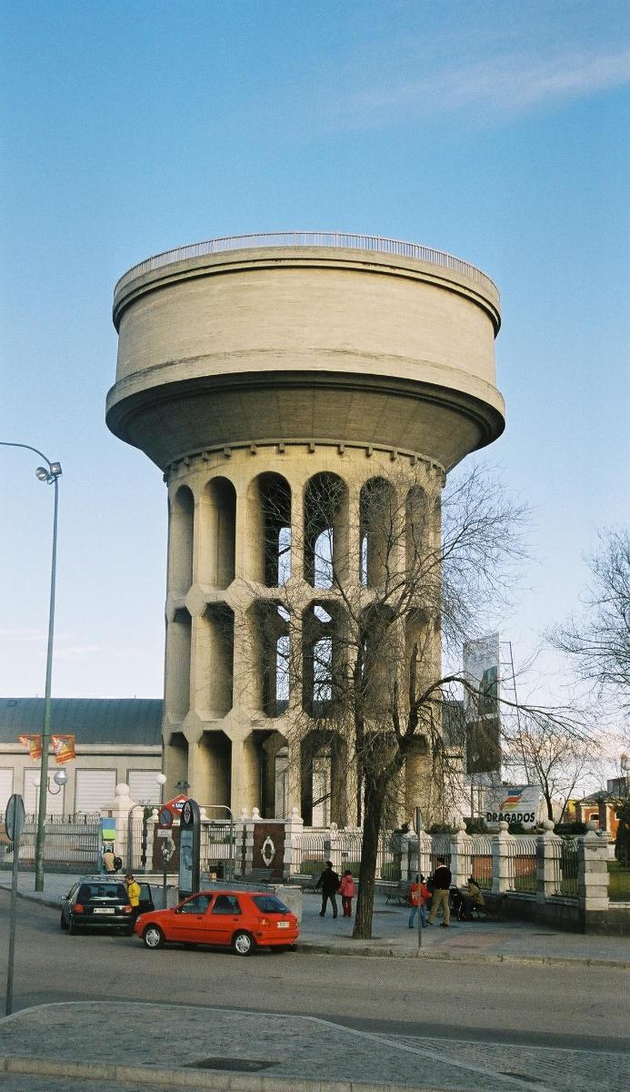 Wasserturm, Plaza de Castilla, Madrid 