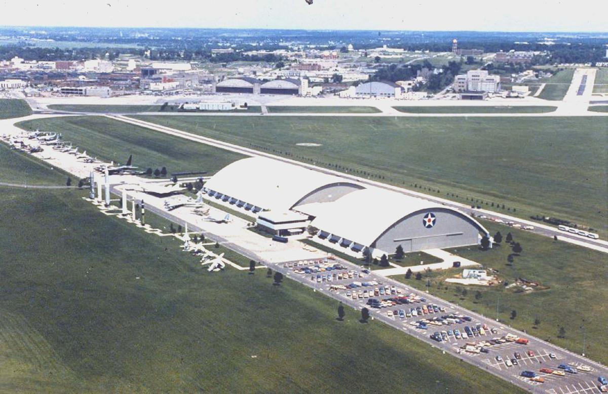 This U.S. Air Force Museum building opened in 1971. This building now houses the museum's Early Years and Air Power galleries 